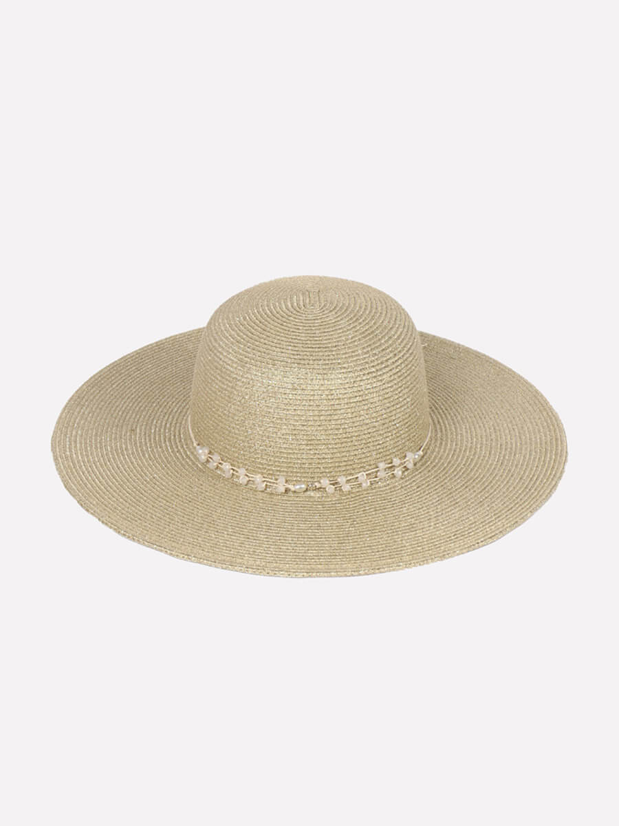 Pia Rossini Diana Hat in Gold