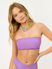 Frankies Bikinis Jenna Top In Violet, view 1, click to see full size