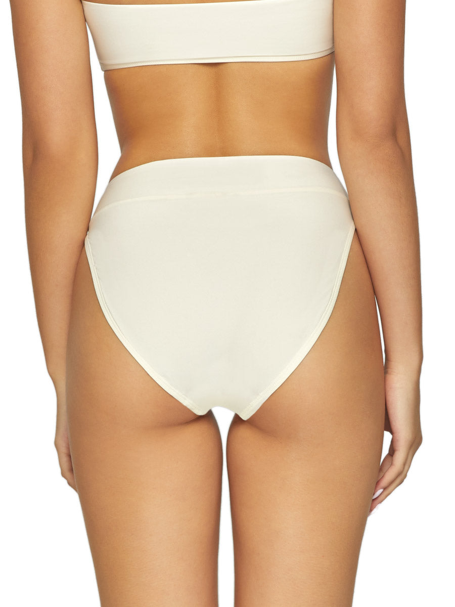 PQ Swim High Waist Full Bottom Ivory