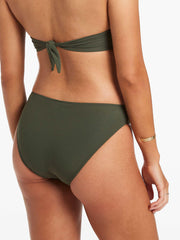 Jets Jetset Twist Front Bottom in Olive, view 2, click to see full size