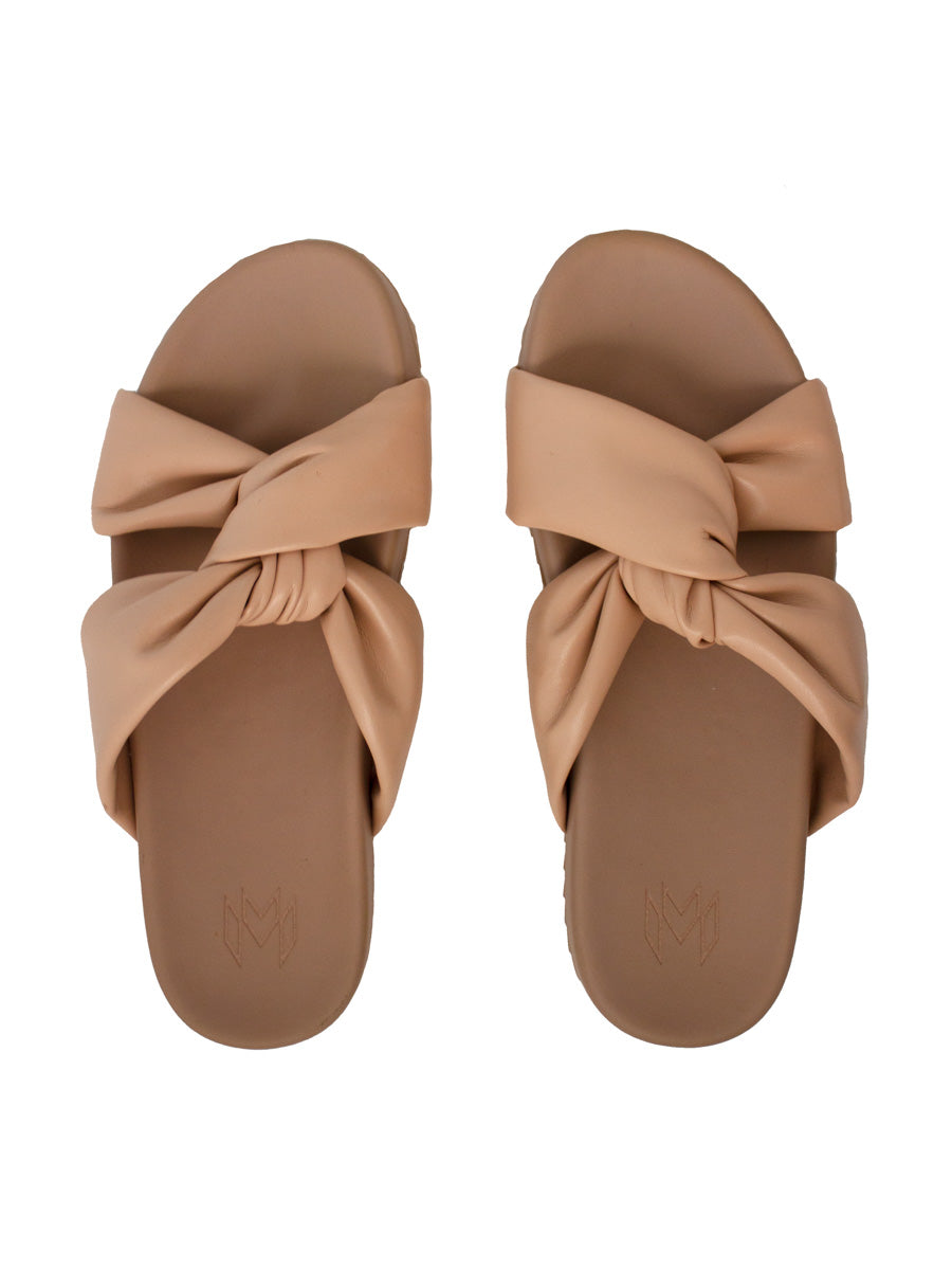 Malvados Icon Koy Sandals In Tan