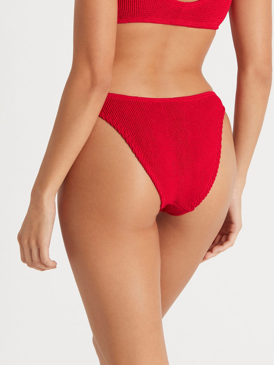 Bond-eye Scene Brief Eco Bottoms In Baywatch Red