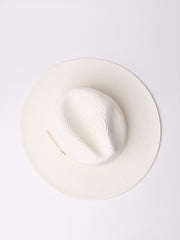 Pia Rossini Solana Hat in White, view 2, click to see full size