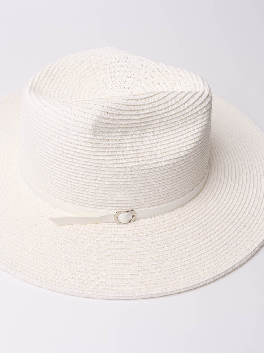 Pia Rossini Solana Hat in White