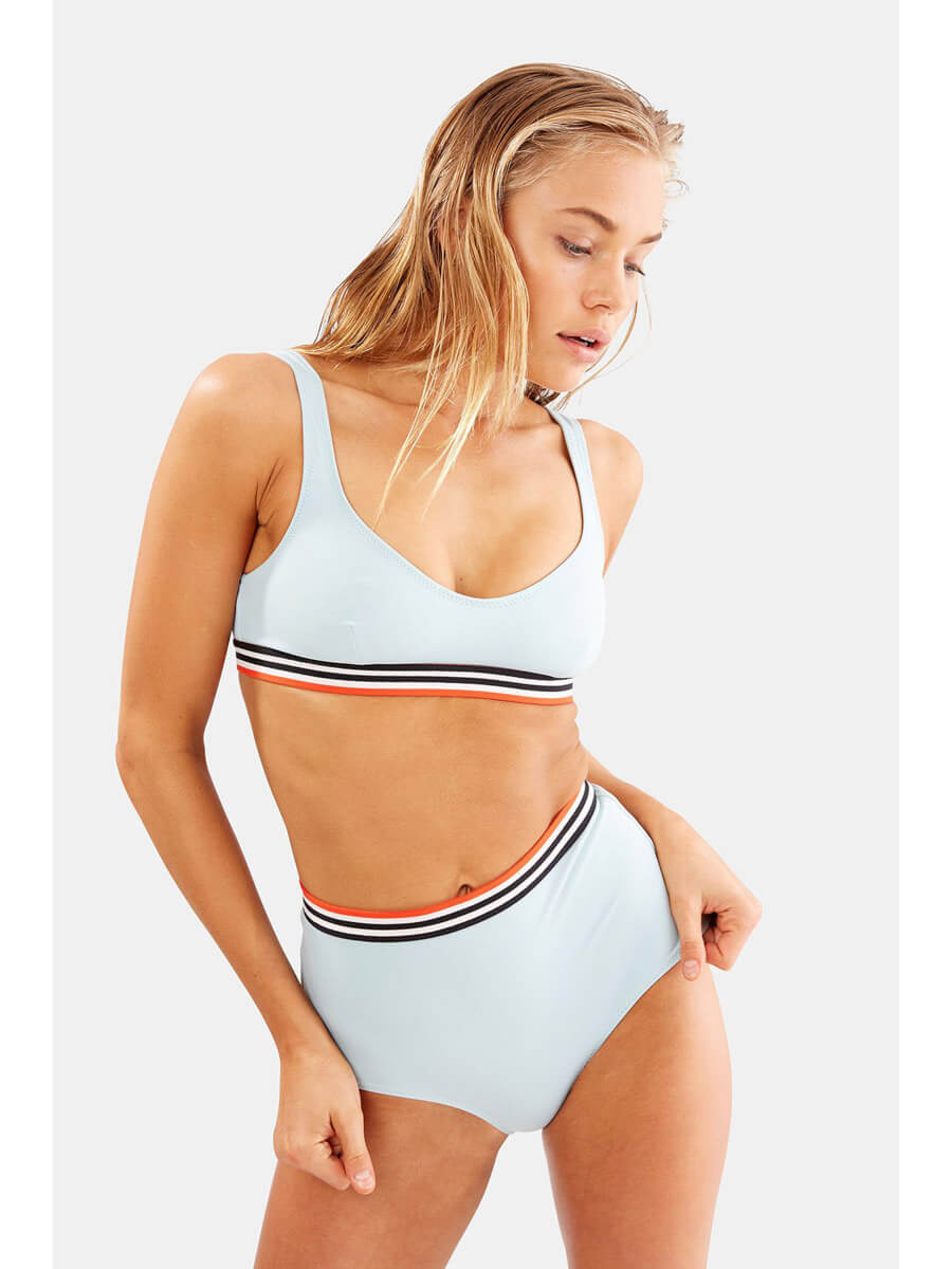Solid & Striped The Katie High Waist Bottoms Sky
