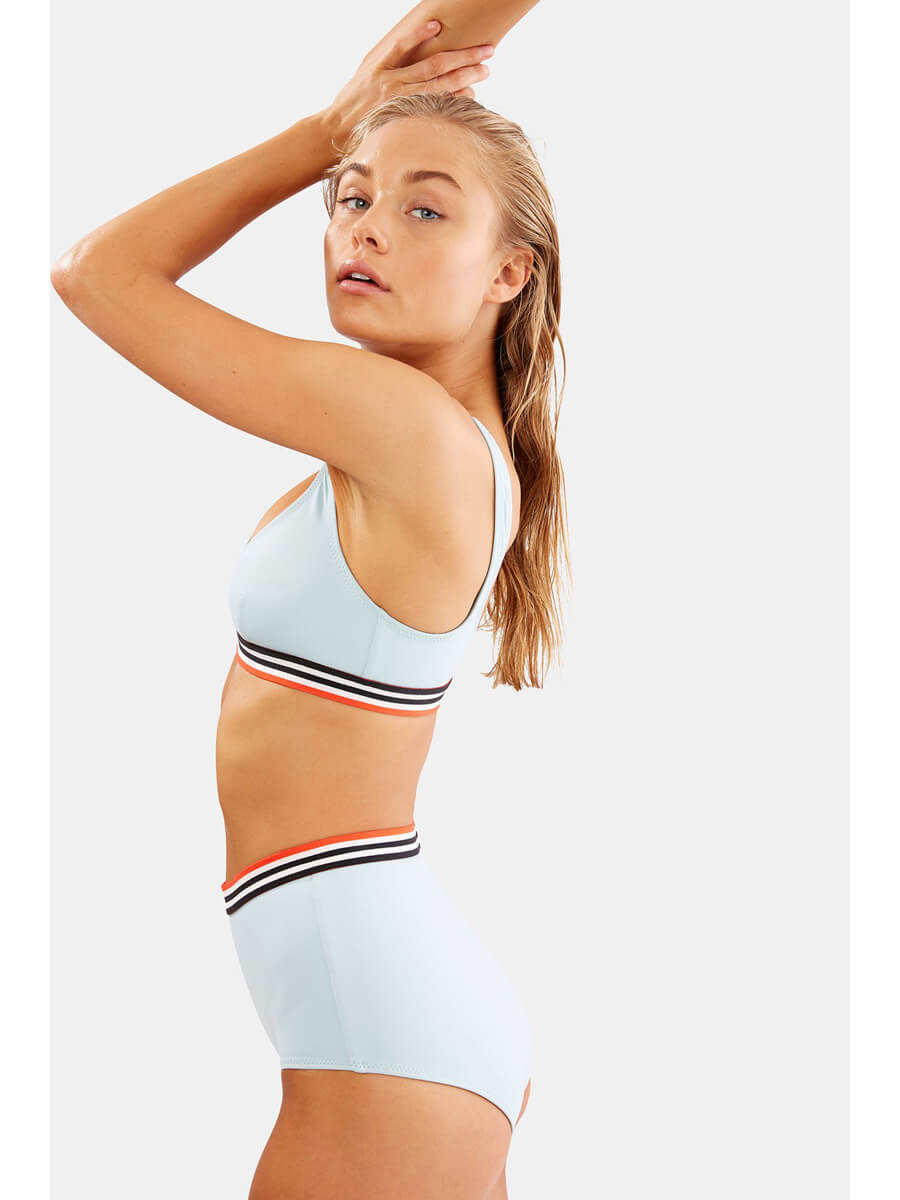 Solid & Striped The Katie High Waist Bottoms Sky