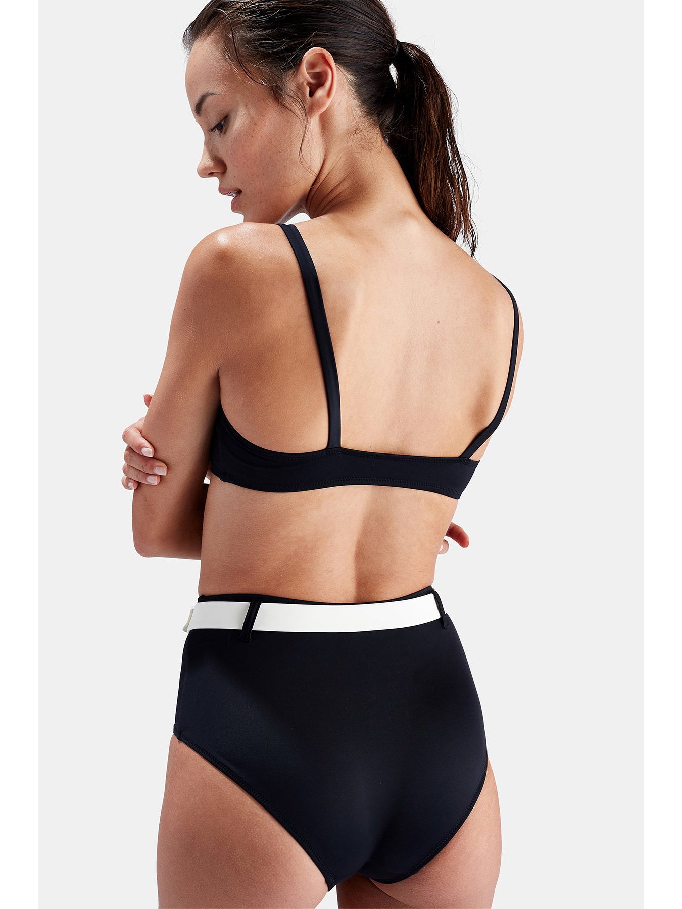 Solid & Striped Quinn Top Black