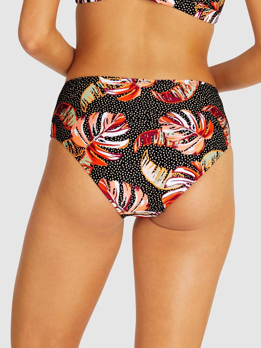 Baku Vatulele Mid Bottom Tummy Control in Nero