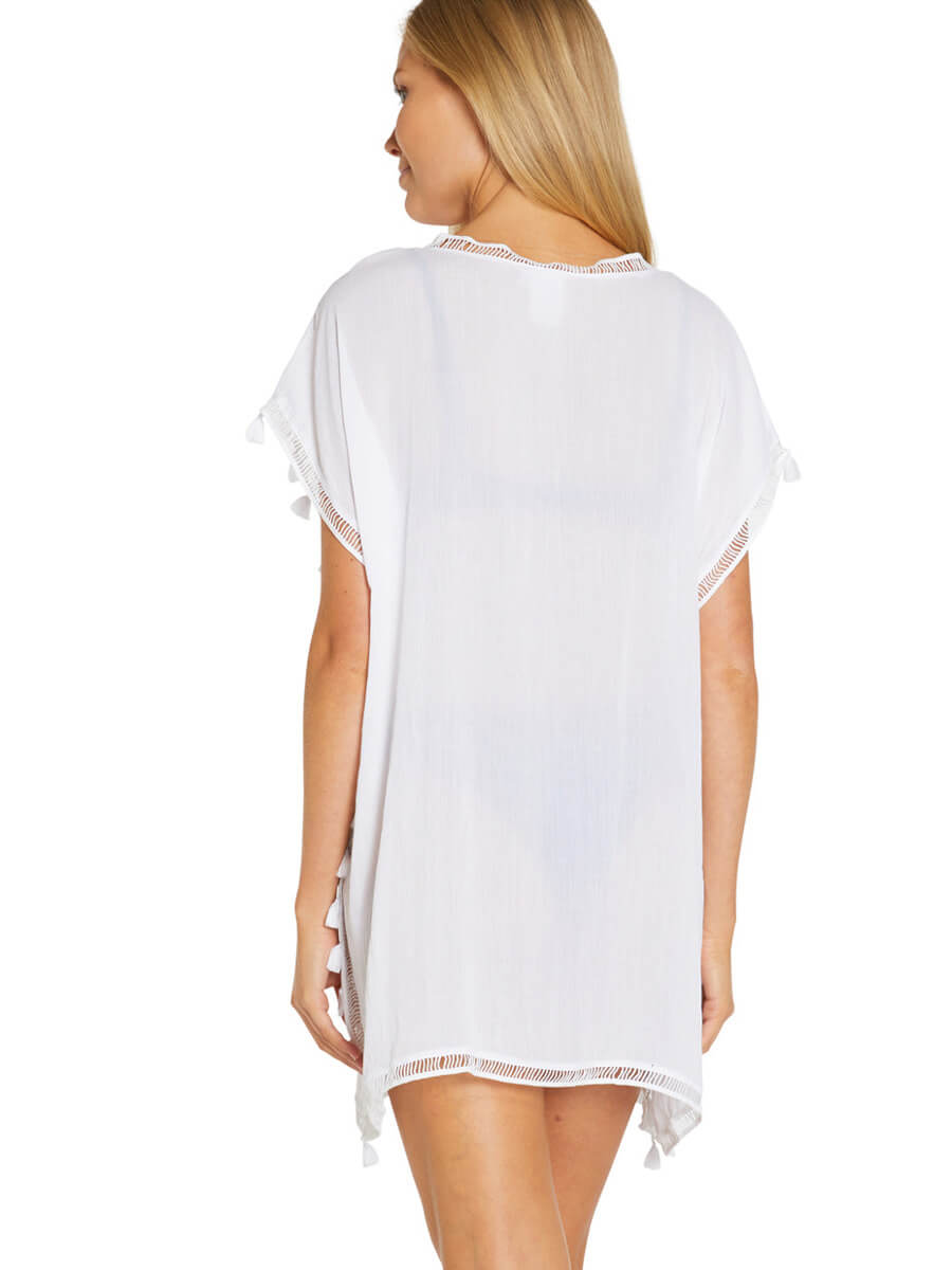 Baku Moroccan Kaftan in White