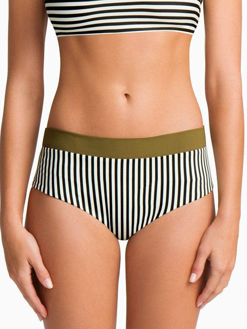 Boys + Arrows Raz High Waist Bottom Cadet