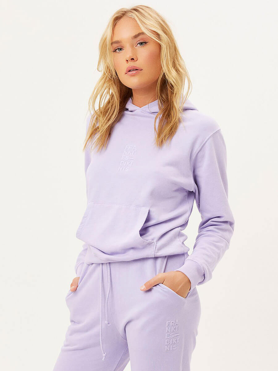 Frankies Bikinis Aiden Sweatshirt In Lilac