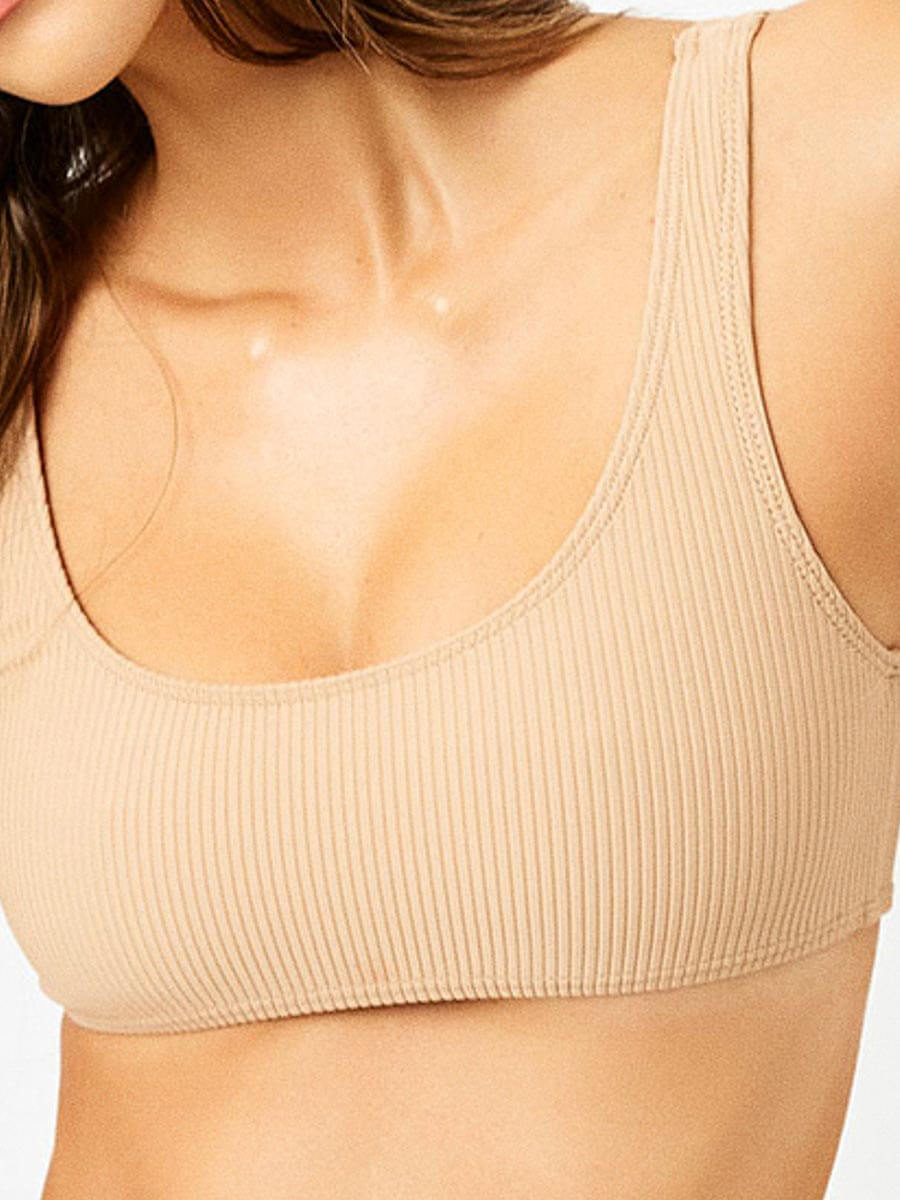 Frankies Bikinis Connor Top Sand