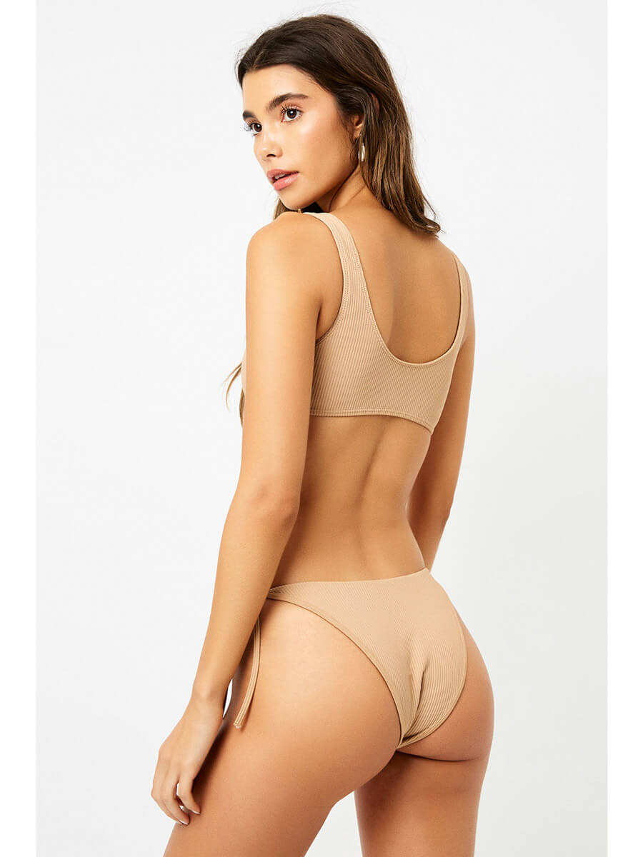 Frankies Bikinis Connor Top Sand