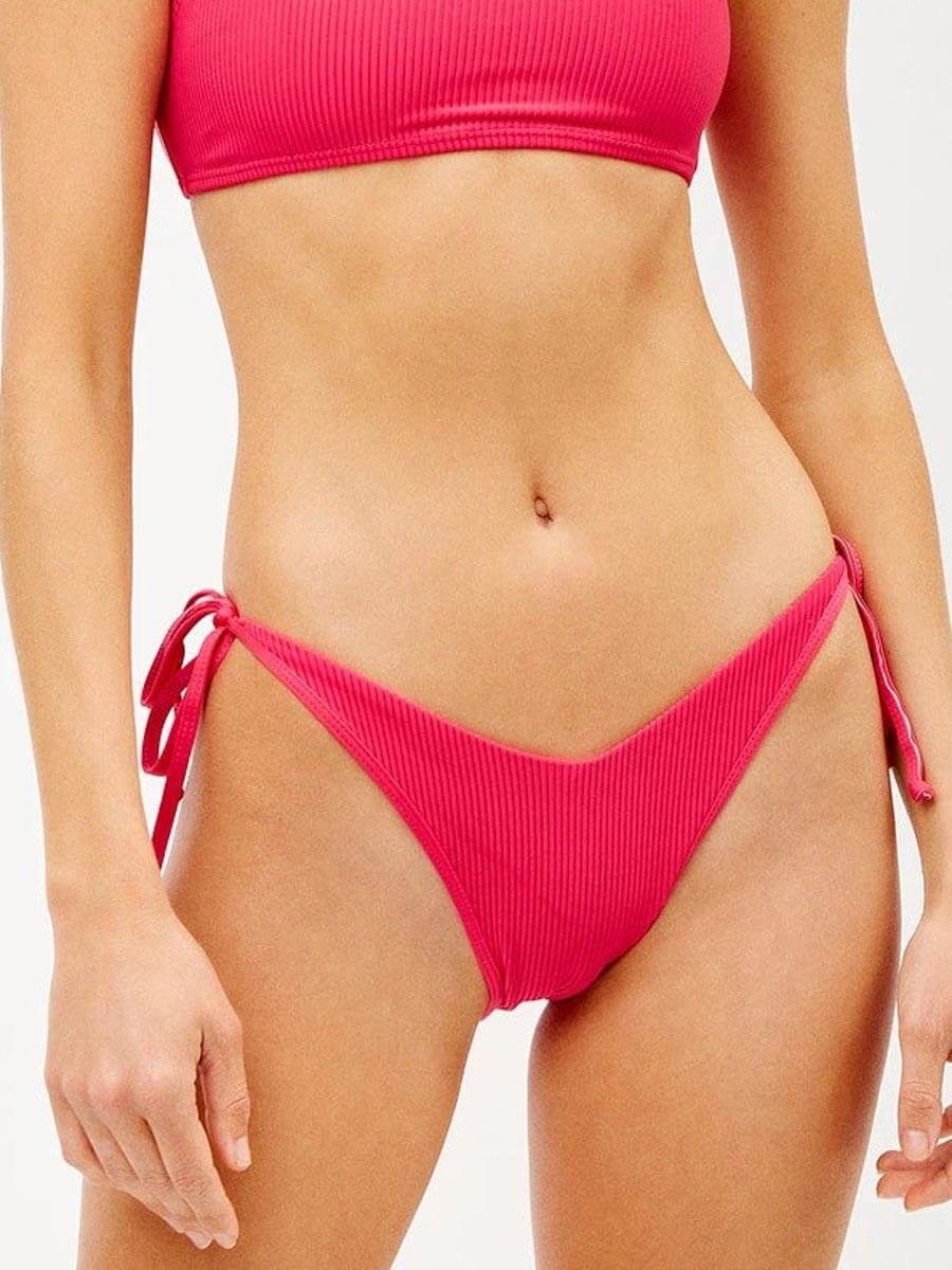 Frankies Bikinis Connor Bottom in Rosewood