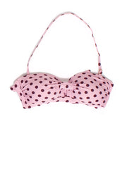 Kate Spade Lia Dot Moulded Bandeau in Winter Pink, view 2, click to see full size