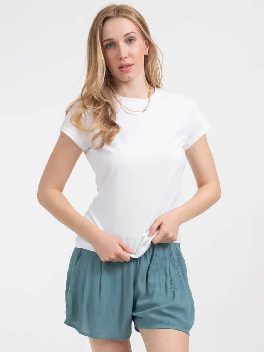 Koy Resort Essential Tee Crew Neck In White