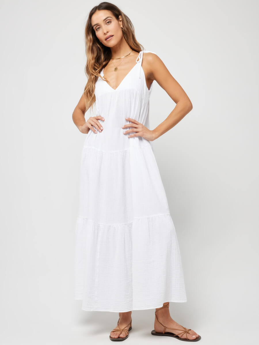 L*Space Ava Dress In White