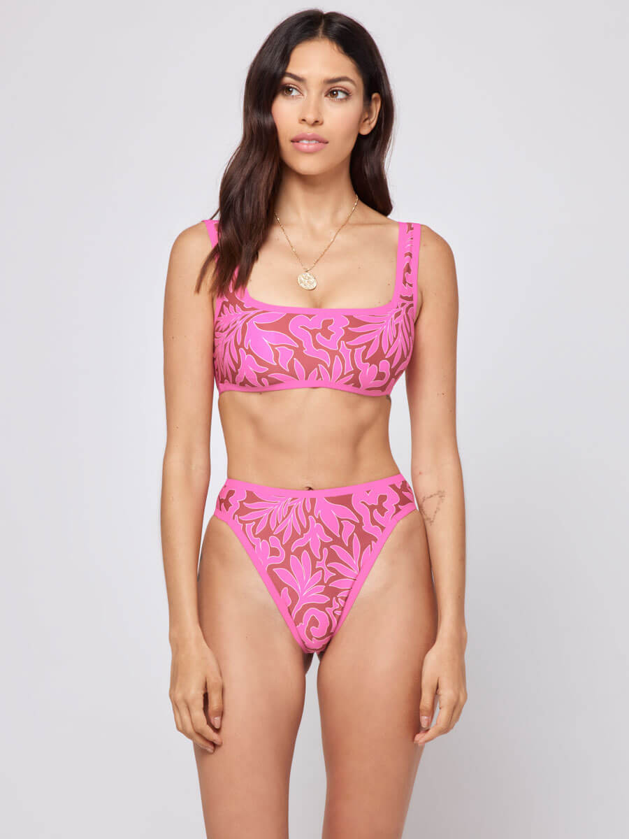 L*Space Fused Ace Top In Tiki Tiki