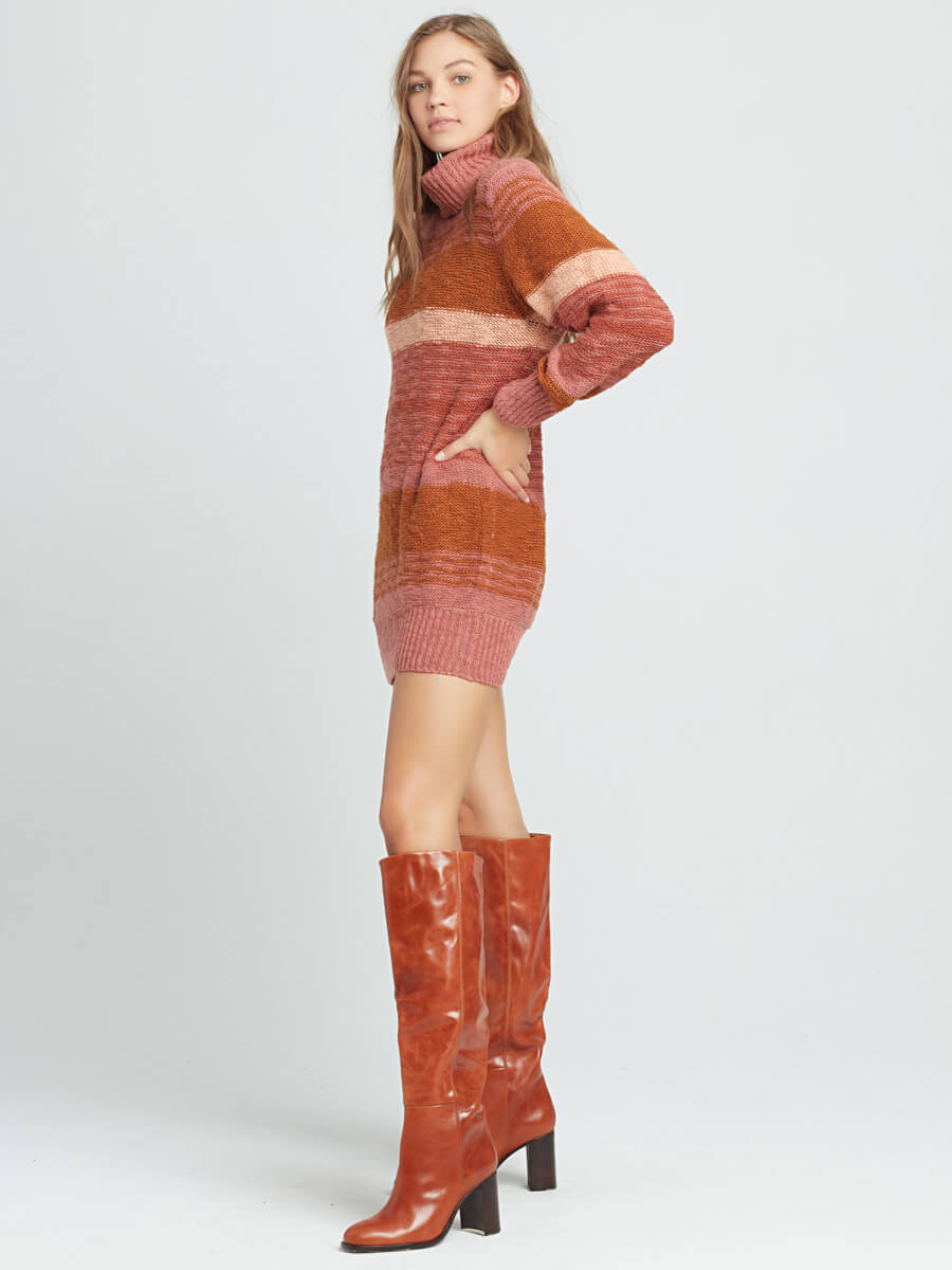 L*Space Jetsetter Sweater Dress in Serape Stripe