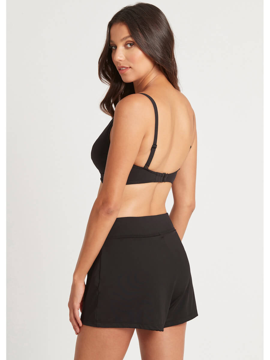 Sea Level Swim Shorts In Black