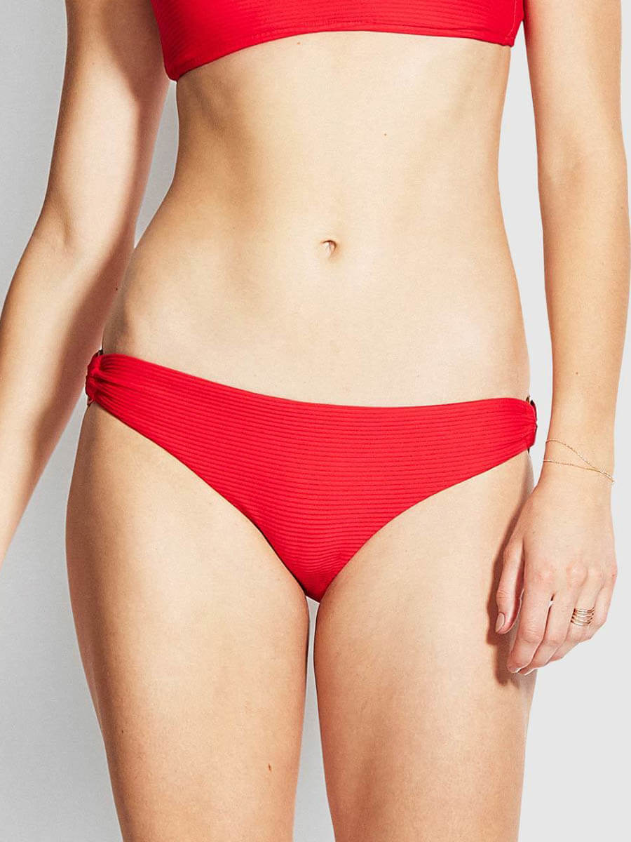 Seafolly Summer Sea Ring Side Hipster Chilli