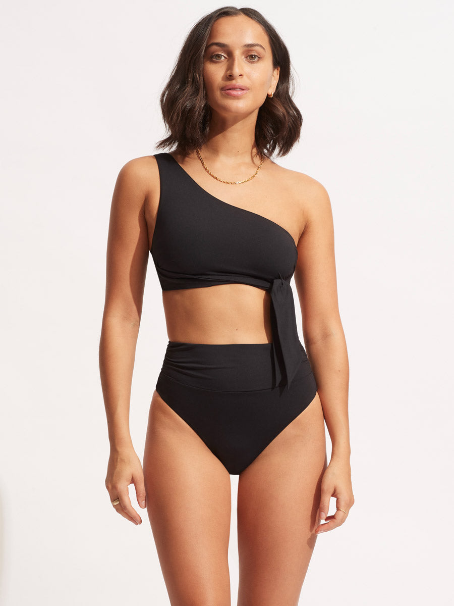 Seafolly Seafolly Collective High Waist Bottom in Black