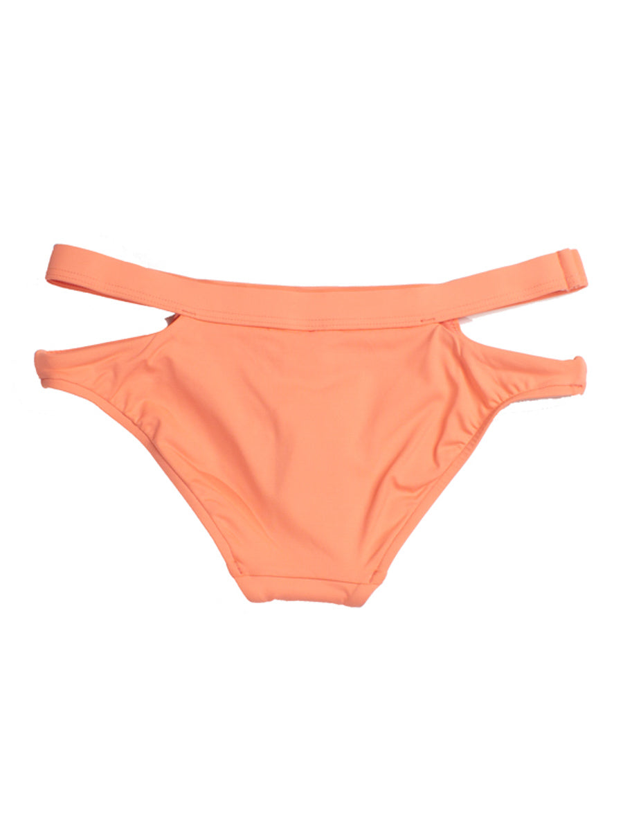 Seafolly Active Split Band Hipster Peach