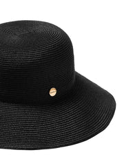 Seafolly Newport Fedora Black, view 2, click to see full size
