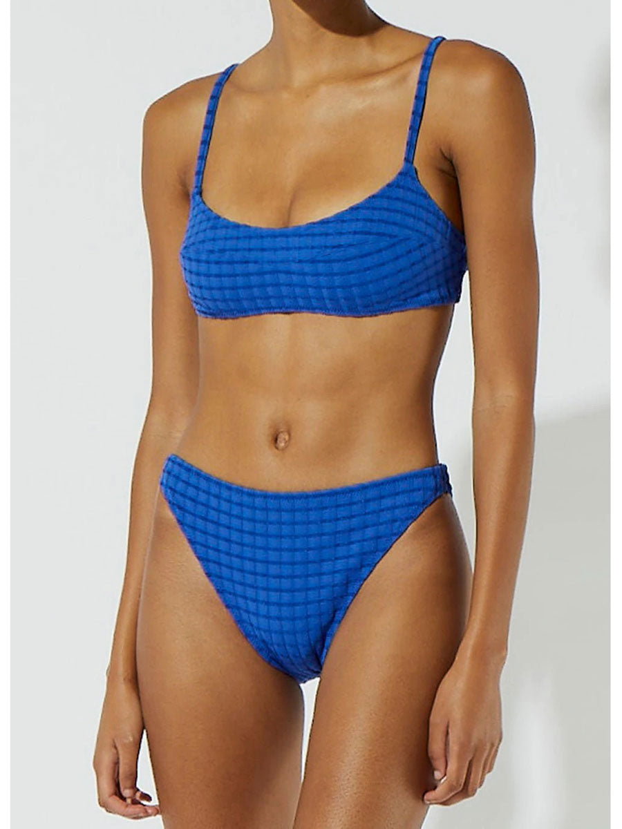 Solid & Striped The Elsa Bottom In Cobalt Stripe