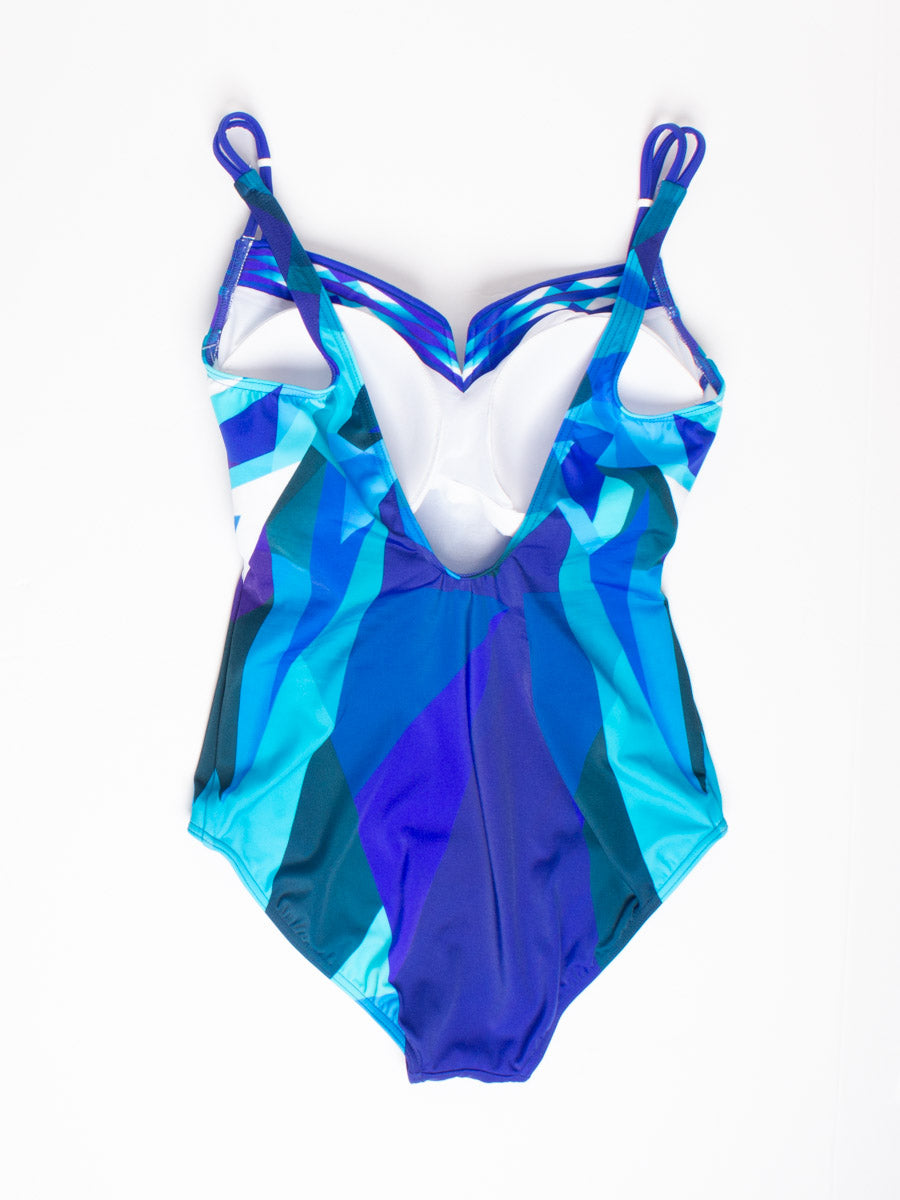 Sunflair One Piece D Cup Tank In Aqua