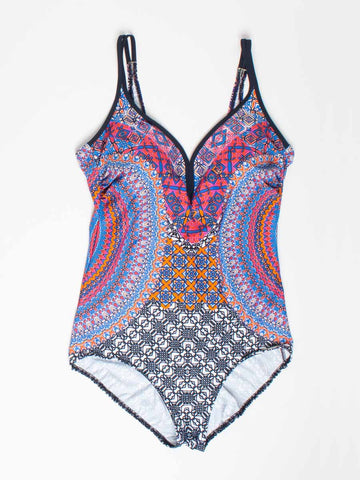 Sunflair One Piece Tank In Multicolor