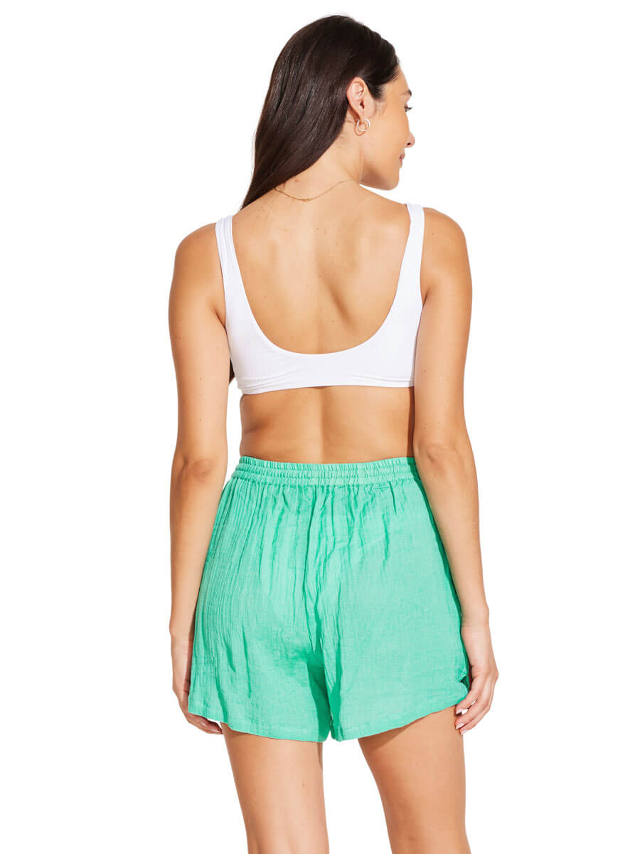 Vitamin A Astrid Bralette In White EcoRib BT