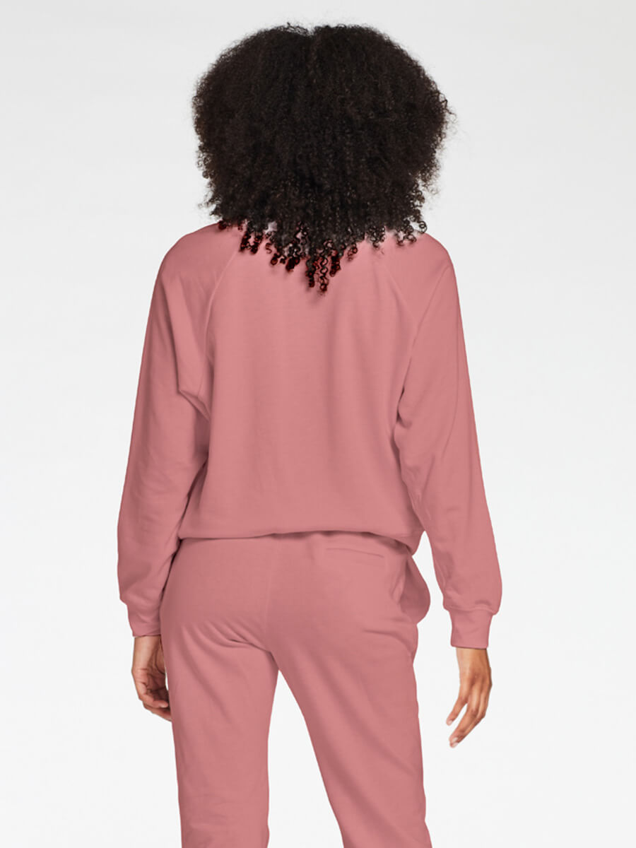 Vitamin A Cora Fleece Top in EcoSoft Sunkissed