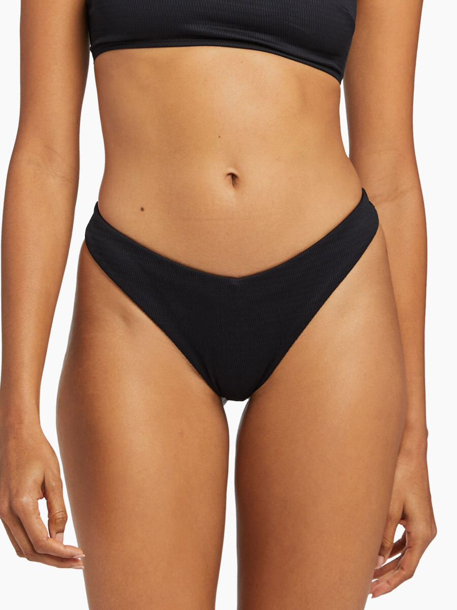 Vitamin A Isla Bottom In Black Ecotex