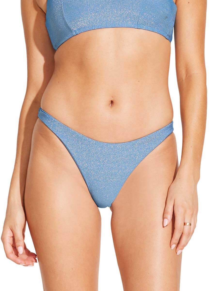 Vitamin A Cali High Leg in Ocean Metallic