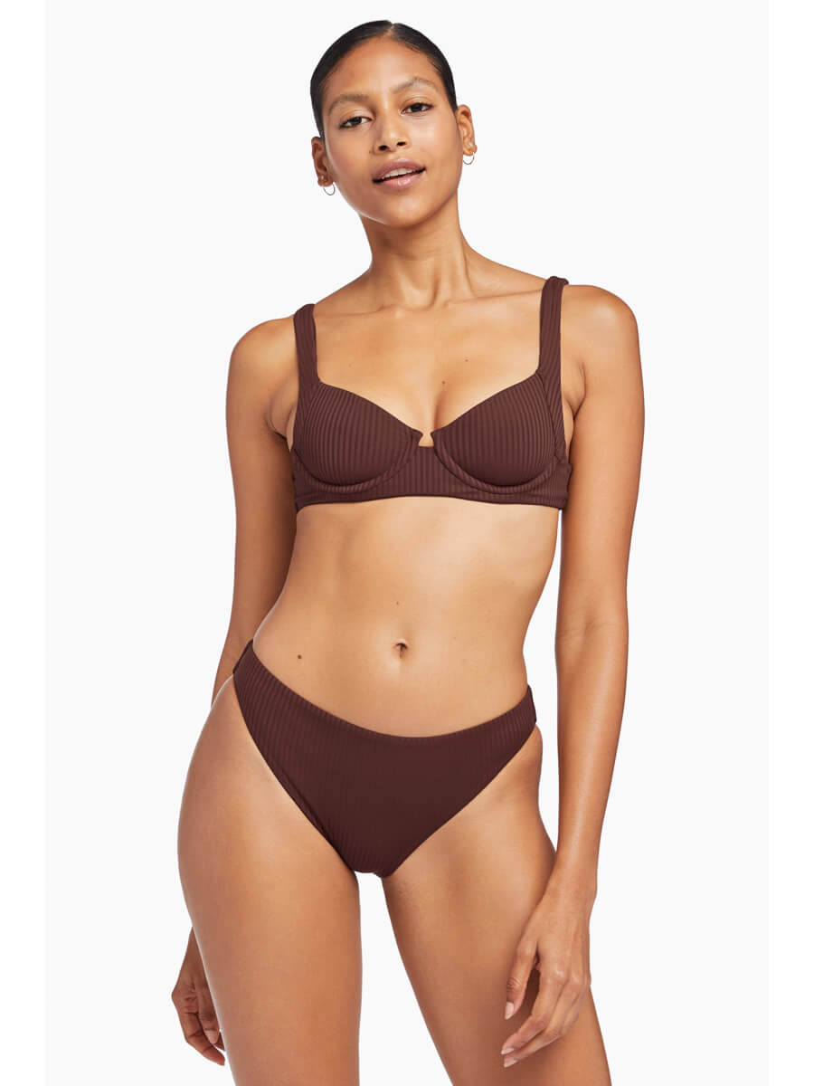 Vitamin A Midori Bottom in Chocolate EcoRib