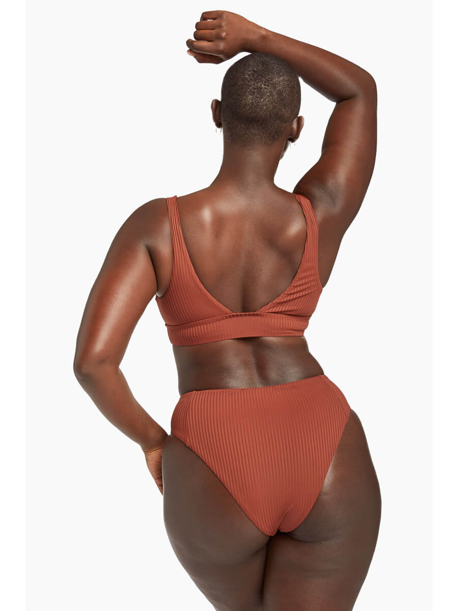 Vitamin A Sienna Tank In Copper EcoRib