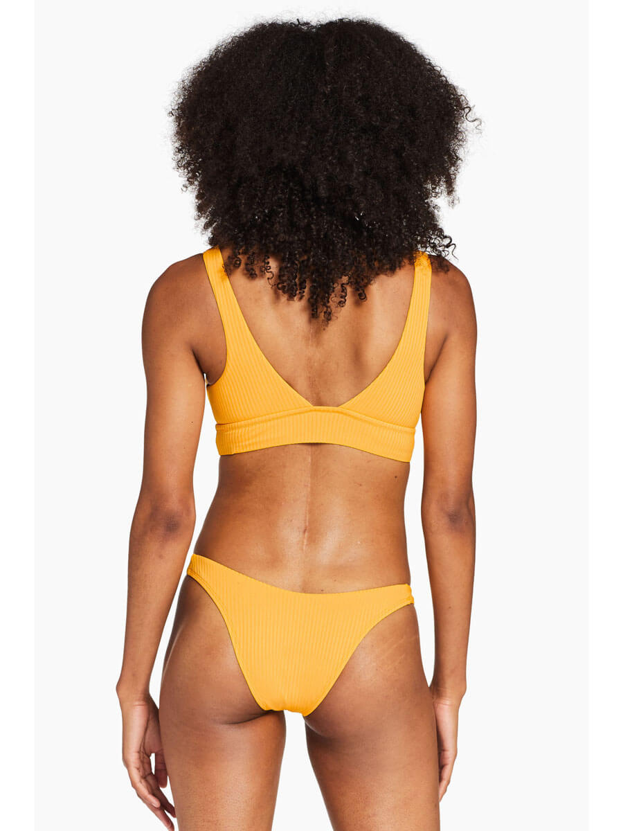 Vitamin A Sienna Tank in Iced Mango EcoRib