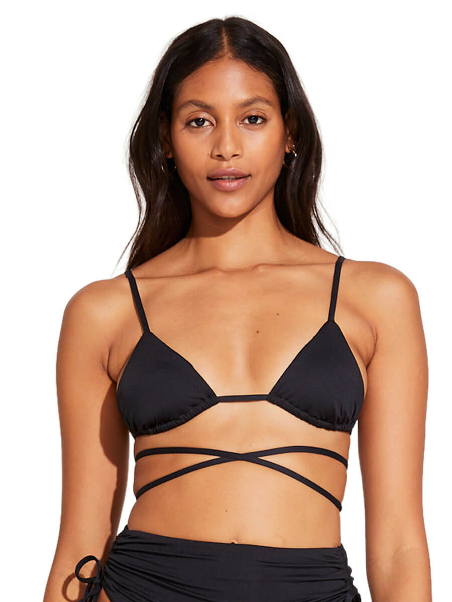 Vitamin A Sol Top in Eco Black