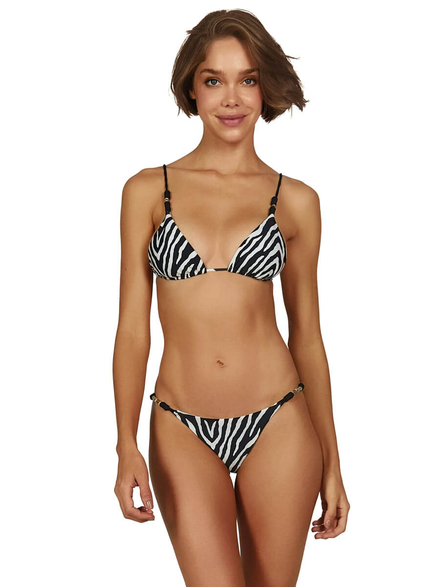 ViX Trim Roll Triangle in Fiorella Black