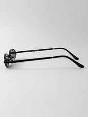 Mercury Slim Cat Oval In Black, view 3, click to see full size