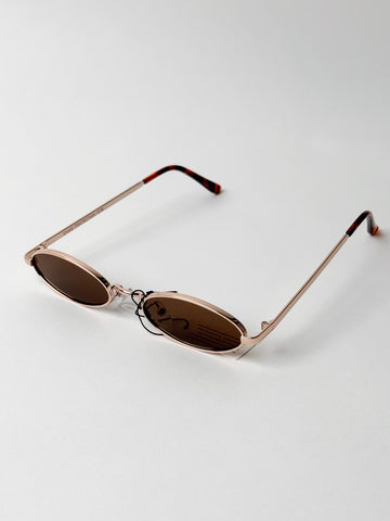 Mercury Slim Cat Oval In Gold