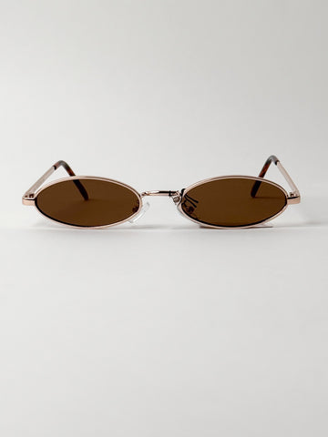 Mercury Slim Cat Oval In Gold