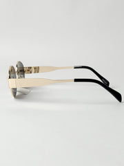 Brooklyn In Gold/Black, view 3, click to see full size