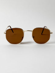 Mercury Kourtney Polarized In Gold/Brown, view 1, click to see full size