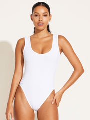 Vitamin A Reese One Piece In Reversible Black EcoRib BT, view 4, click to see full size