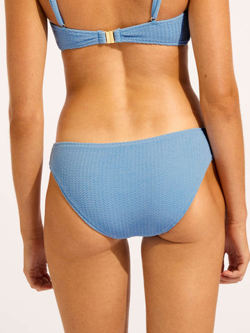 Seafolly Sea Dive Hipster in Cornflower