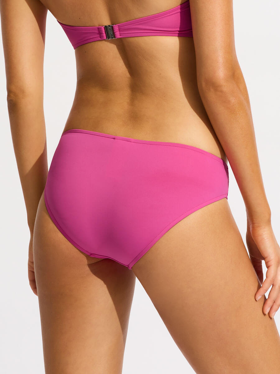 Seafolly SF Collective Twist Hipster in Hot Pink