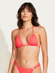 Vitamin A Cosmo Top in Coral Glow EcoRib BT, view 1, click to see full size