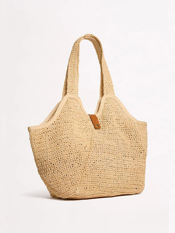 Seafolly Mirage Woven Tote in Natural